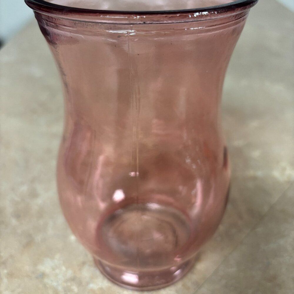 Pink Glass Vase